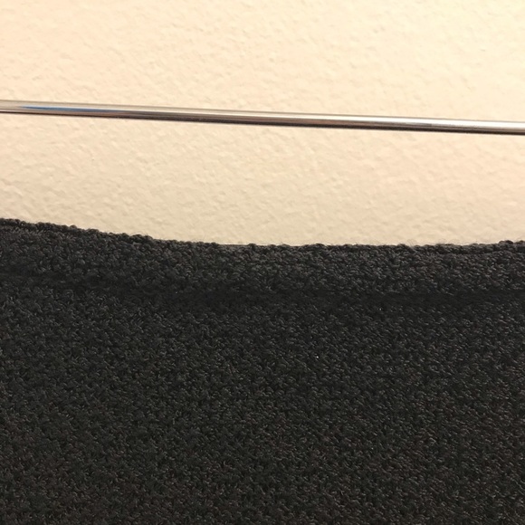 St. John Black Knit Pencil Skirt 2 - Picture 4 of 10